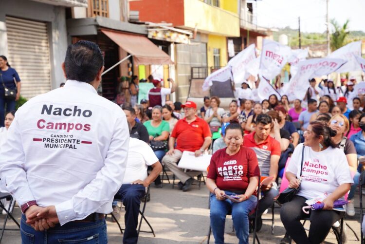 Crece más apoyo social a Nacho Campos