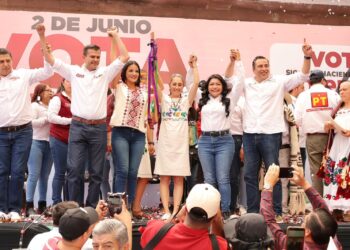 Anuncia Claudia becas universales y fortalecimiento educativo en Uruapan