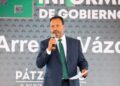 19 de julio, tercer informe de gobierno del alcalde de Pátzcuaro, Julio Alberto Arreola