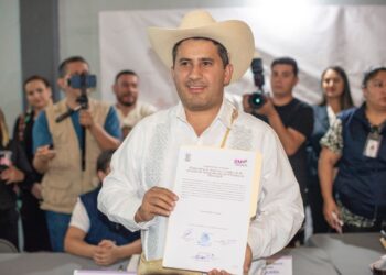 Carlos Manzo, alcalde electo de Uruapan