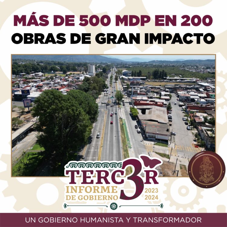 En el tercer año de gobierno en Uruapan