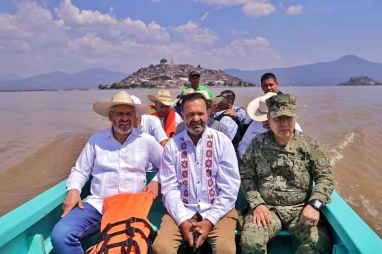 Con empleo temporal avanza preservación del lago de Pátzcuaro: Julio Alberto Arreola