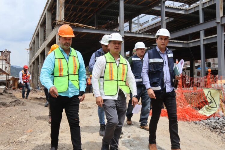 El nuevo mercado municipal de Pátzcuaro se entregará en tiempo y forma acordado