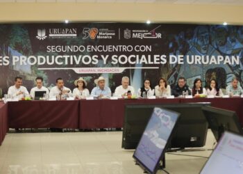 Bedolla anunció refuerzo de estrategias de seguridad para Uruapan