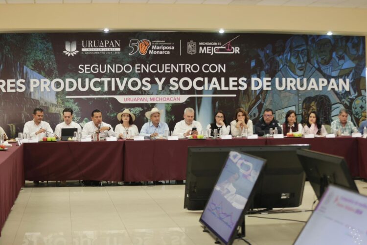 Bedolla anunció refuerzo de estrategias de seguridad para Uruapan