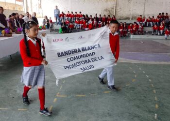 Toreo El Alto de Uruapan recibió la acreditación: Comunidad Promotora de la Salud