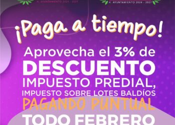 Paga a tiempo tus impuestos y aprovecha el descuento