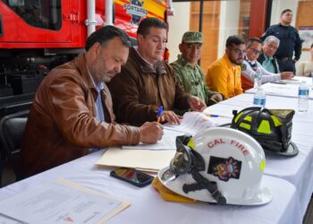 Refuerza Julio Arreola coordinación interinstitucional para prevenir incendios forestales en Pátzcuaro