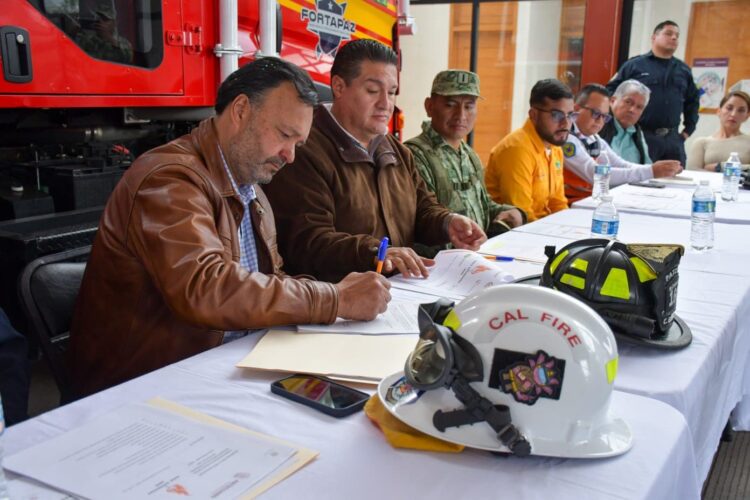 Refuerza Julio Arreola coordinación interinstitucional para prevenir incendios forestales en Pátzcuaro