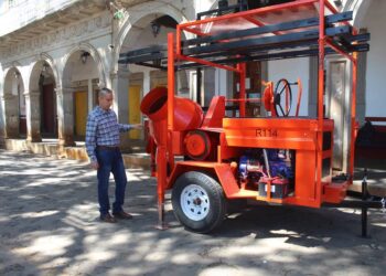 Impulsa Morelos sector de la construcción con nueva maquinaria