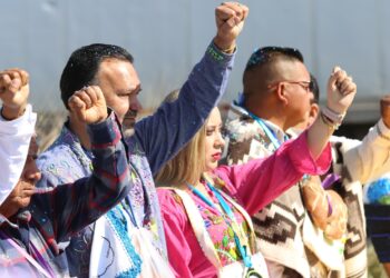 Encabeza Julio Arreola ceremonia luctuosa a Tangaxoán II y reafirma su compromiso con pueblos purhépechas