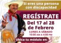 En febrero, Personas con Discapacidad pueden registrarse a la Pensión de Bienestar