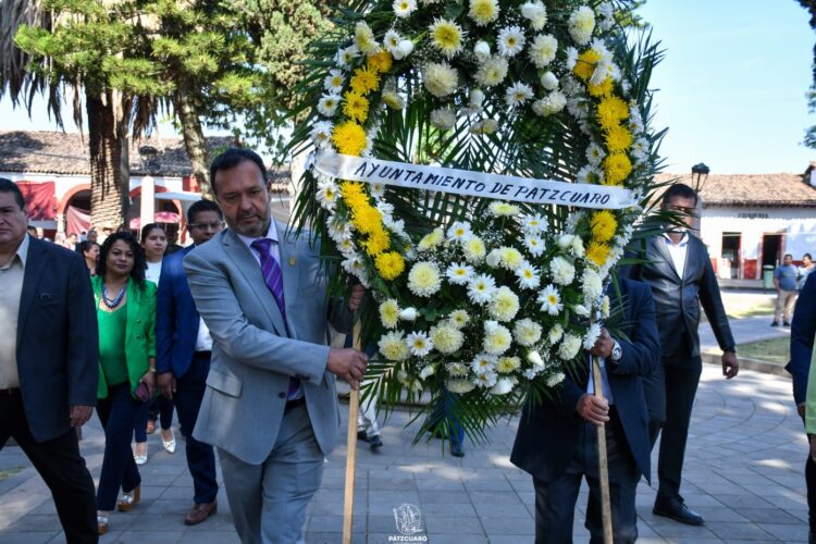 Compromiso con la educación y valores cívicos: destaca Julio Arreola legado de Benito Juárez