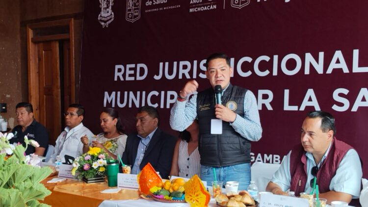 Resultados positivos en la Red Jurisdiccional de Municipios por la Salud en Tingambato