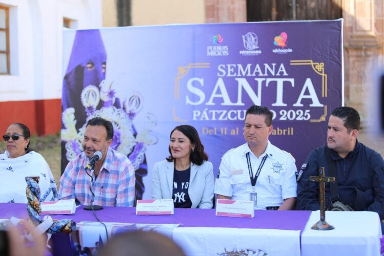 Pátzcuaro listo para la Semana Santa 2025: Julio Arreola