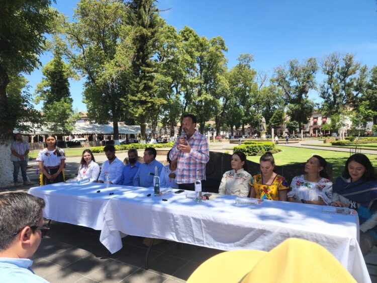 Julio Arreola inaugura el Festival Cuenca en Pátzcuaro: Sabores, saberes y tradiciones del corazón de Michoacán
