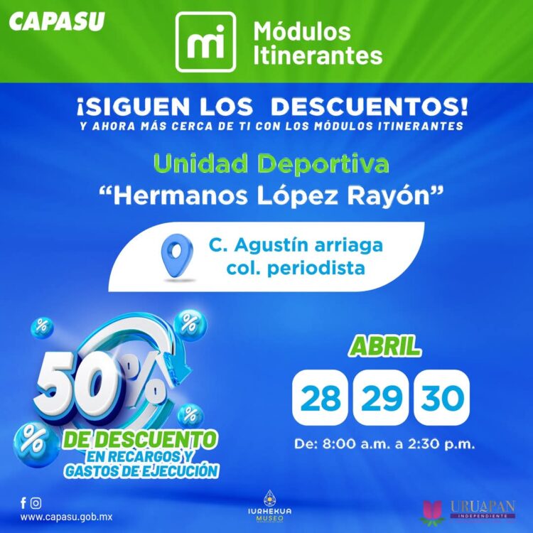 ¡¡ Últimos días de descuentos en Capasu, aprovéchalos !!