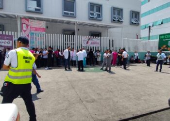 El Centro de Salud Urbano «José Álvarez Amézquita» participa en el 1er Simulacro Nacional 2025