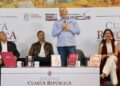 Presenta Bedolla editorial de Michoacán Cuarta República