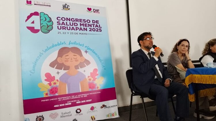 Inicia 4° Congreso de Salud Mental 2025 en Campus Uruapan de la UMSNH