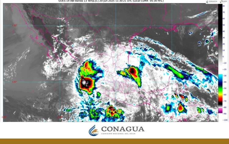 Clima lluvioso para este fin de semana: Conagua