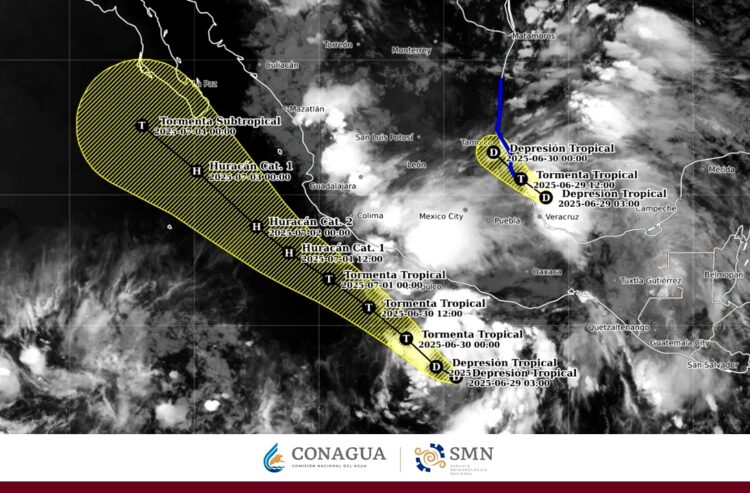 Así el clima para hoy, según pronóstico de Conagua y SMN