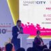 Julio Arreola representa a Michoacán en Smart City Expo LATAM; expone modelo de transformación de Pátzcuaro