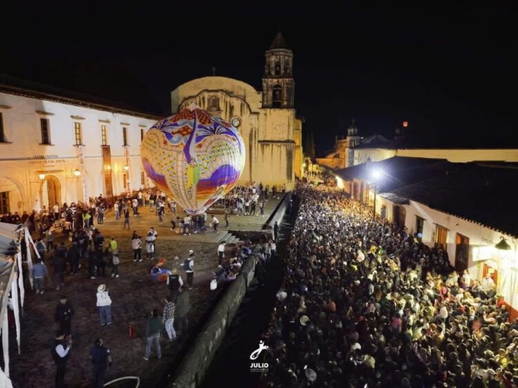 Cuenta regresiva para el vuelo mágico del Cantoya Fest en Pátzcuaro