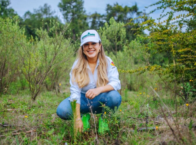Reforestar no es sólo plantar árboles, es sembrar un mejor futuro: Alcaldesa Dayana Pérez
