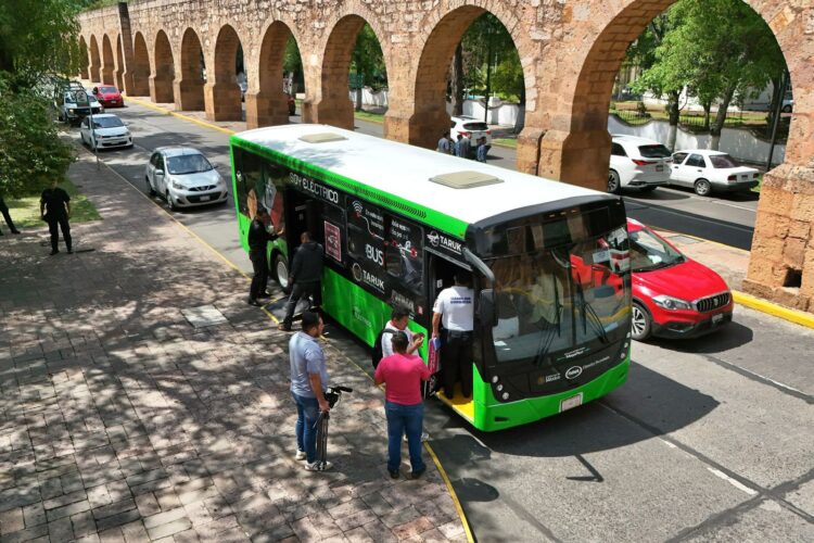 Inicia pruebas autobús eléctrico en Morelia: Gladyz Butanda
