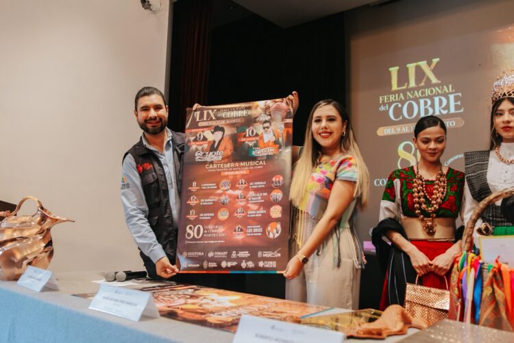 Presentan Cartelera de la 59 Feria Nacional del Cobre 2025