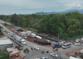 Distribuidor vial La Hielera en Uruapan con avance del 74 %: SCOP