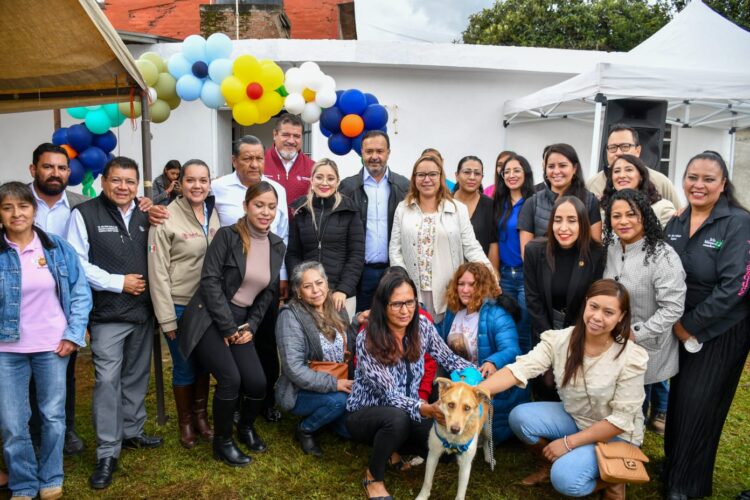 Inaugura Julio Arreola Centro de Bienestar Animal en Pátzcuaro