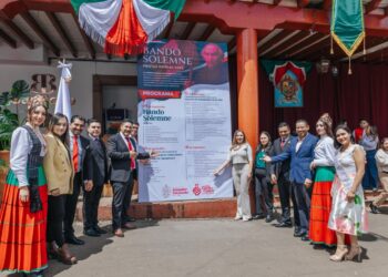 Encabeza Dayana Pérez inicio de Fiestas Patrias 2025 con Bando Solemne