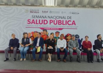 Inicia Uruapan Semana Nacional de Salud Pública