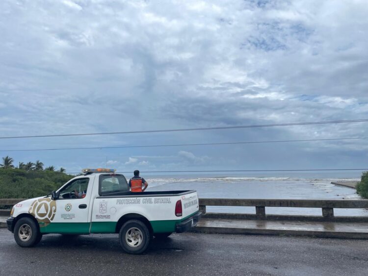 Protección Civil en alerta ante tormenta tropical “Mario”