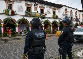 Seguridad garantizada en Fiestas Patrias de Pátzcuaro