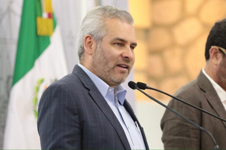 Felicita Bedolla a Fiscalía por detención de presuntos homicidas de policía de Uruapan