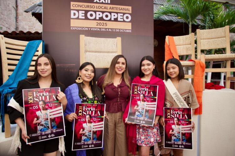 Presenta Dayana Pérez cartelera de la Feria de la Silla Opopeo 2025