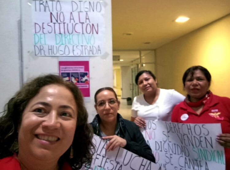 Genera inconformidad actitud de representante sindical del SNTSA