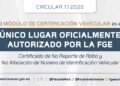 Prohibe Fiscalía de Michoacán revisiones vehiculares fuera de instalaciones oficiales