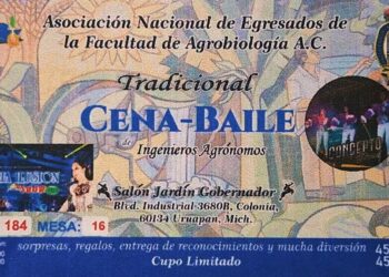 Organizan cena-baile para recabar fondos para equipar la Facultad de Agrobiología
