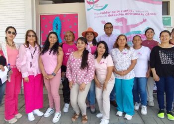 Realizan jornada de prevención de cáncer de mama en Jurisdicción Sanitaria 05