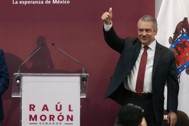 Raúl Morón, líder absoluto en contienda por candidatura de Morena por Michoacán