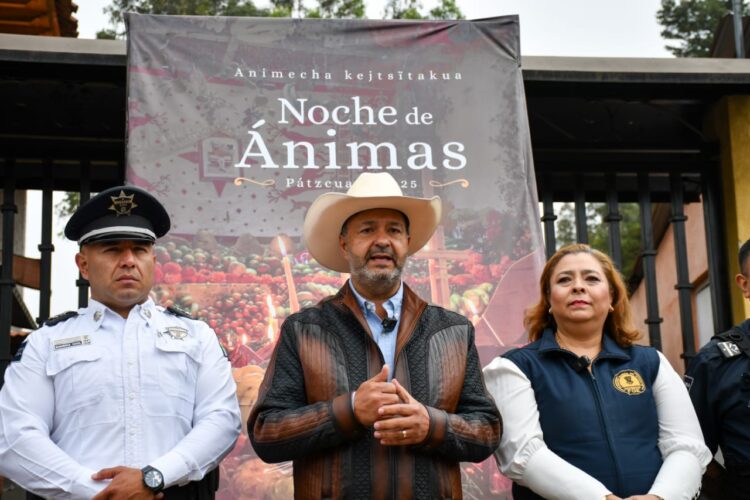 Inicia edil Operativo Noche de Ánimas en Pátzcuaro con casi 500 elementos de seguridad