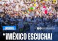 !! México escucha, ésta es tu lucha. Ni un paso atrás !!