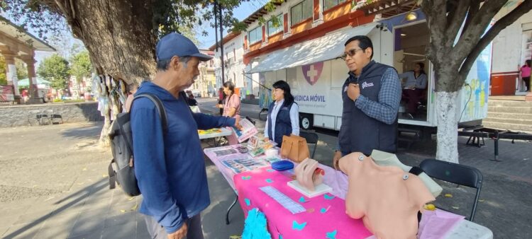 Con Ferias de la Salud impulsan la prevención en Uruapan