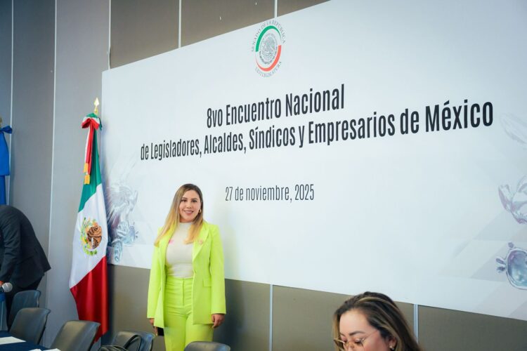 Dayana Pérez, Secretaria del Consejo Nacional de Legisladores y Alcaldes de México