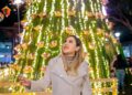 Santa Clara vive noches de luz y tradición; Dayana Pérez enciende árbol navideño
