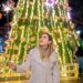 Santa Clara vive noches de luz y tradición; Dayana Pérez enciende árbol navideño